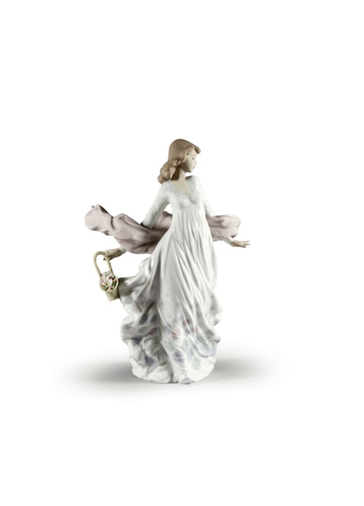 Spring Splendor Woman Figurine in Lladró