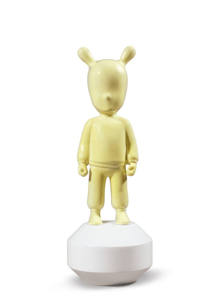 The Yellow Guest Figurine. Small Model. in Lladró