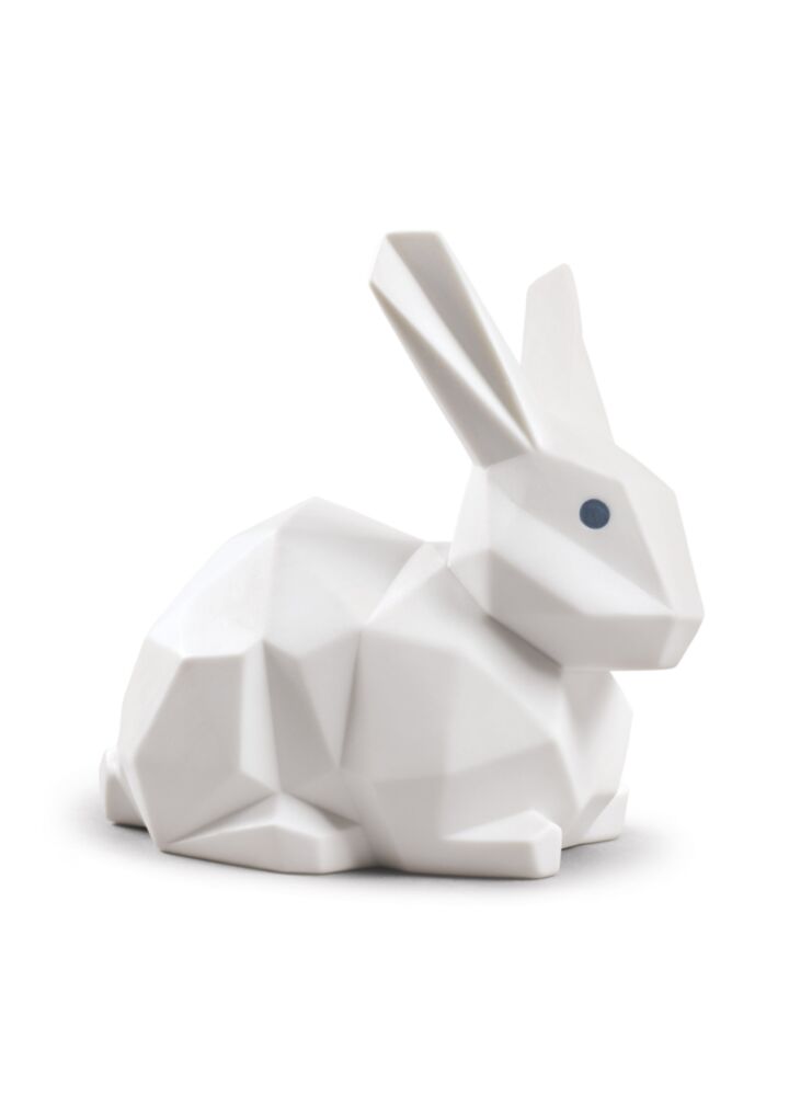 Rabbit Figurine. Matte White in Lladró