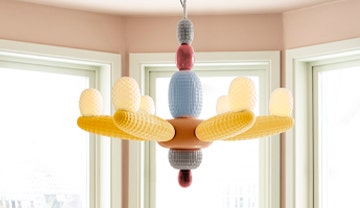 Soft Blown chandelier